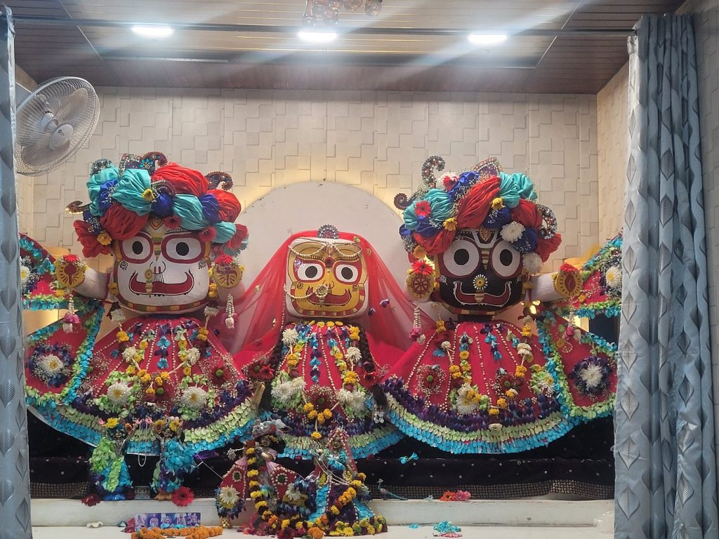 श्रीकृष्ण मंदिर प्रयागराज, ISKCON मंदिर, मुट्ठीगंज
