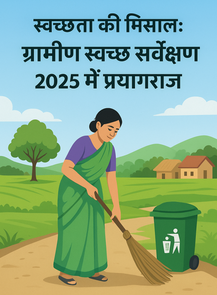 ग्रामीण स्वच्छ सर्वेक्षण-2025, prayagraj swachh survekshan 2025