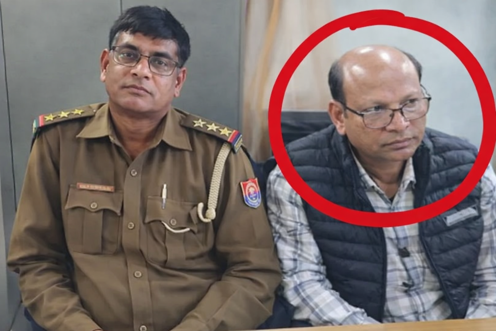 इन्स्पेक्टर और राजस्व निरीक्षक घुस लेते हुए गिरफ्तार 
